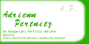 adrienn pertnitz business card